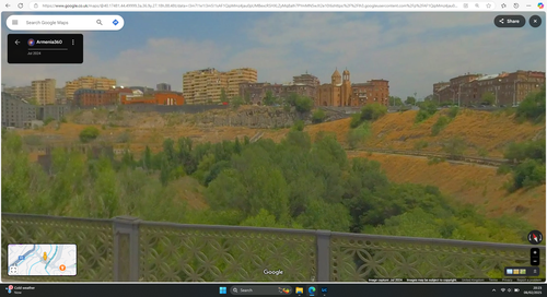 St Sarkis church and Hrazdan river, Yerevan.png